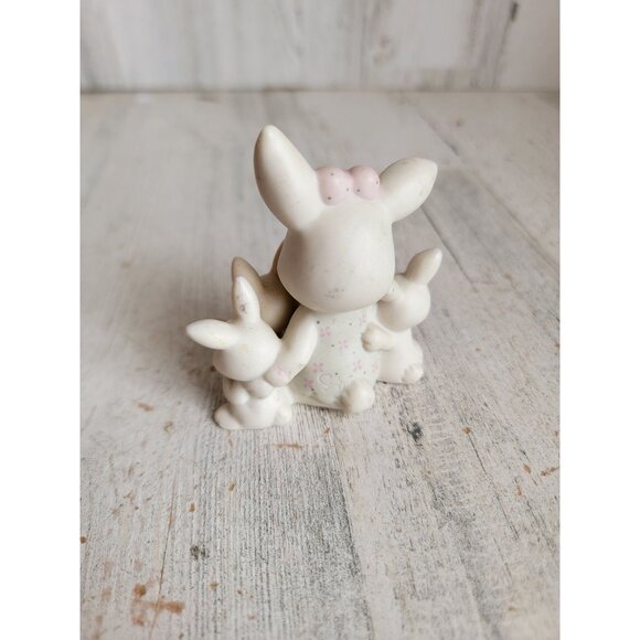 Enesco Precious moments some bunny's sleeping ornament Xmas - Picture 4 of 6
